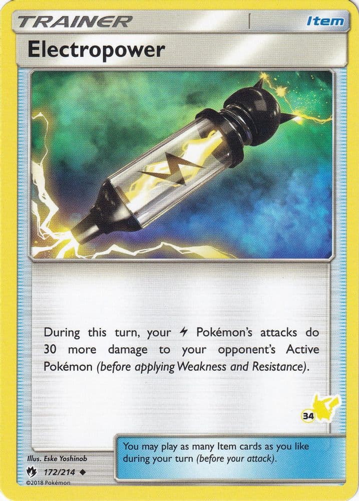 Electropower (#34 Pikachu Stamped)