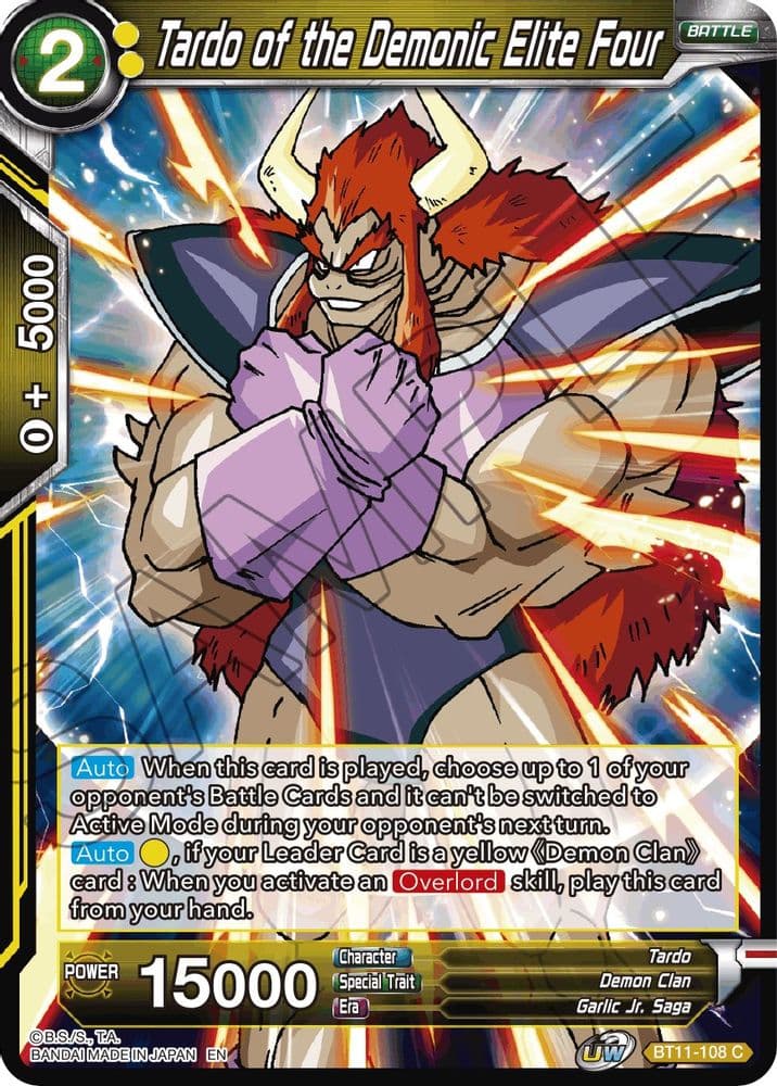 Tardo of the Demonic Elite Four