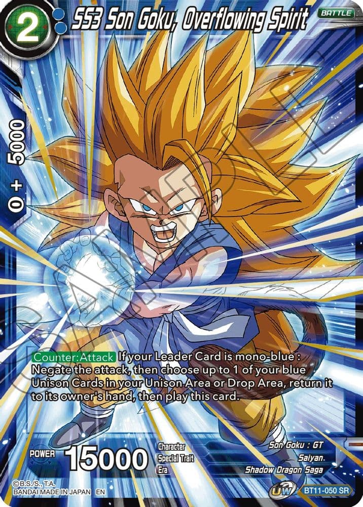 SS3 Son Goku, Overflowing Spirit