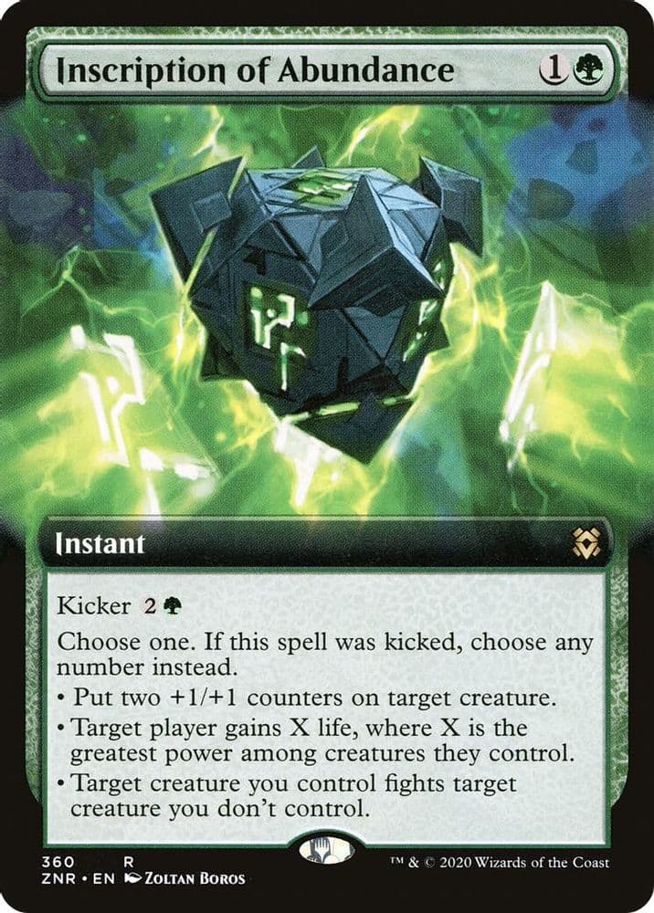 Inscription of Abundance (Extended Art)
