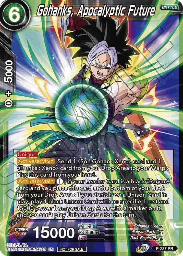 Gohanks, Apocalyptic Future (Unison Warrior Series Tournament Pack Vol.3)