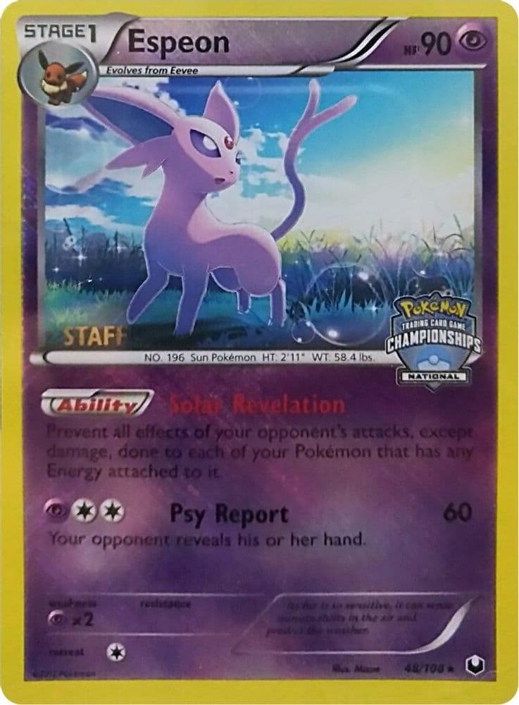 Espeon (National Championships · Staff)