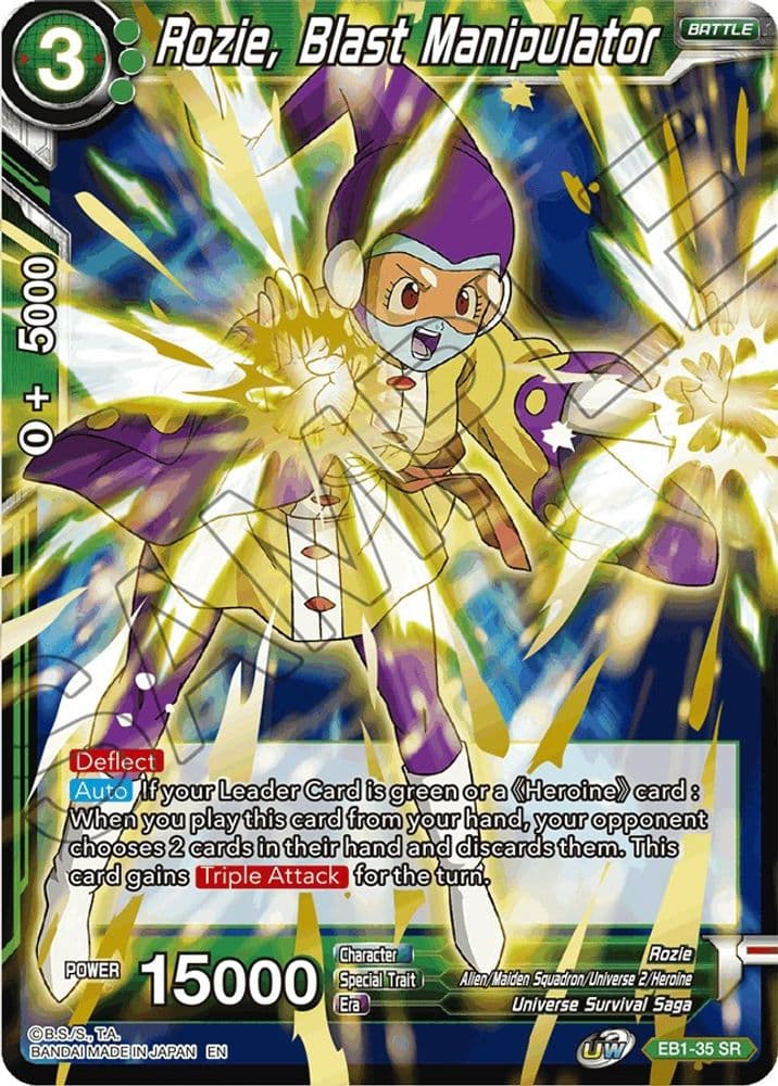Rozie, Blast Manipulator (Event Pack 09) (Alternate Foil)