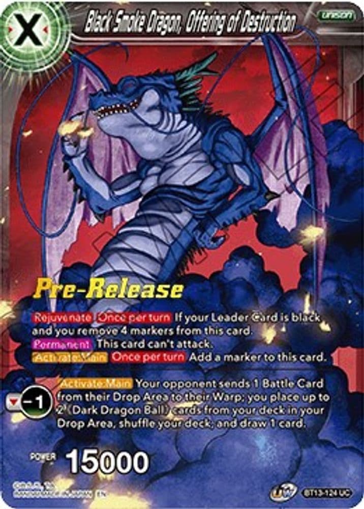 Black Smoke Dragon, Offering of Destruction (Pre-Release)