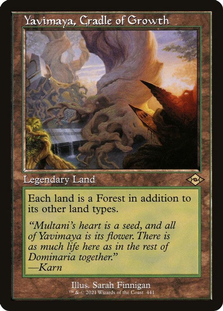 Yavimaya, Cradle of Growth (Retro Frame)