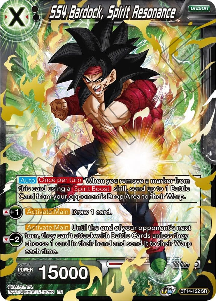 SS4 Bardock, Spirit Resonance (Event Pack 10) (Alternate Foil)