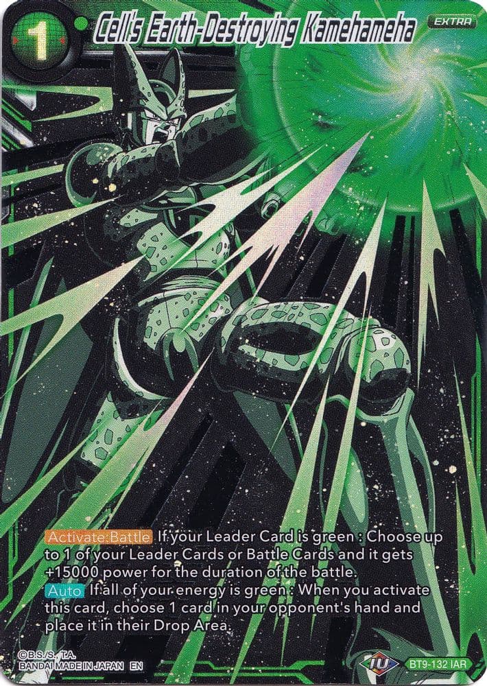 Cell's Earth-Destroying Kamehameha (Event Pack 09) (Alternate Foil)