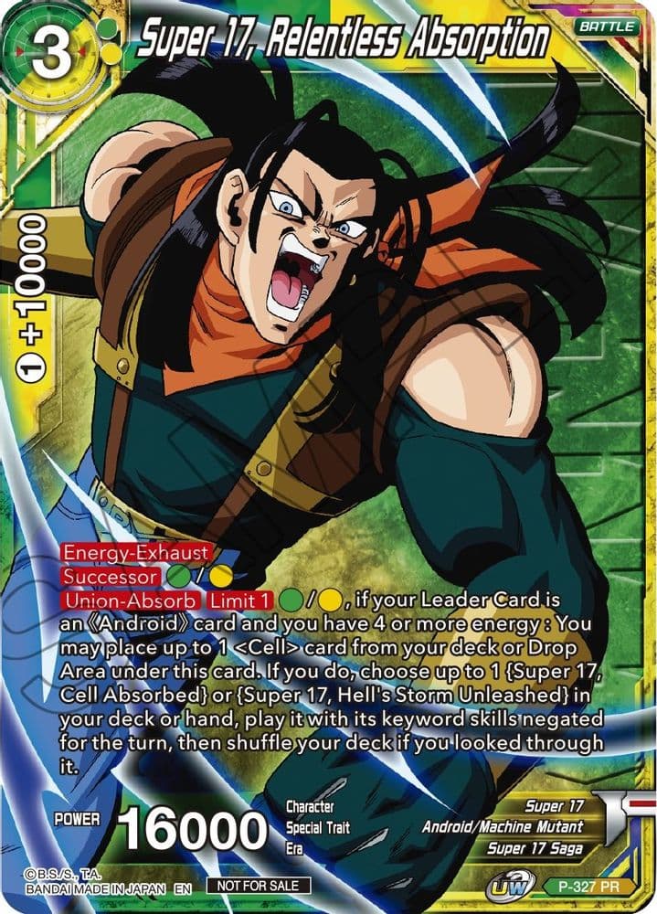 Super 17, Relentless Absorption (Winner Stamped)