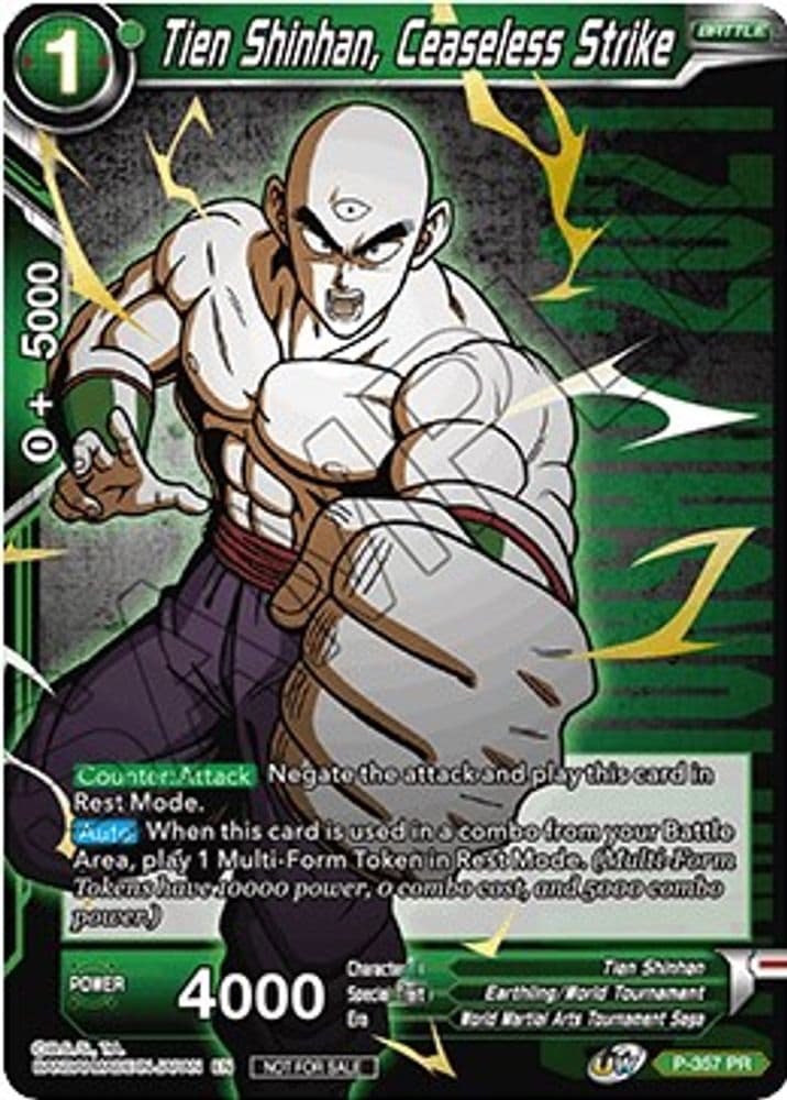 Tien Shinhan, Ceaseless Strike (Championship Pack 2021 Vol.3 · Winner Gold Stamped)