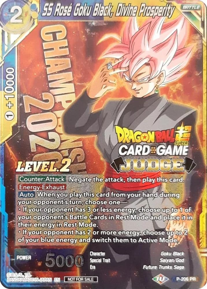 SS Rose Goku Black, Divine Prosperity (Level 2)