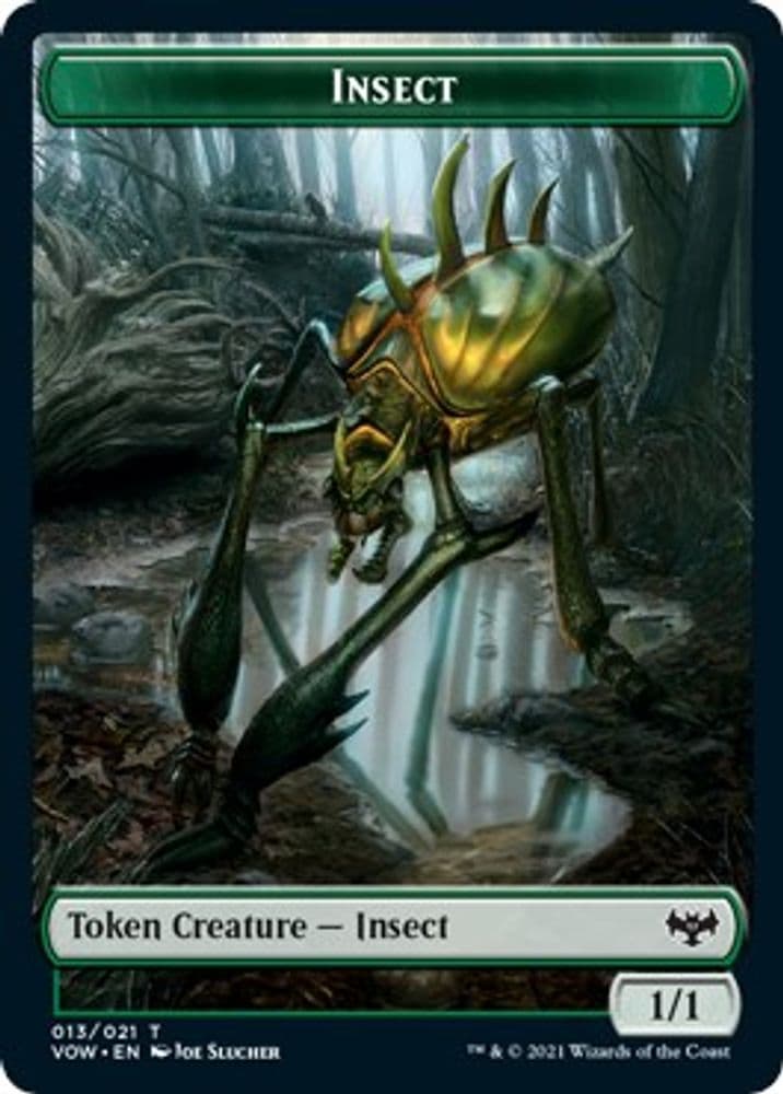 Insect // Slug Double-Sided Token