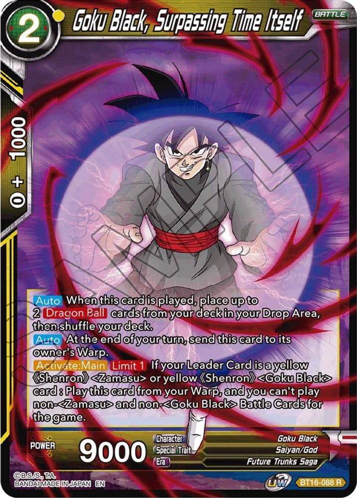 Goku Black, Surpassing Time itself