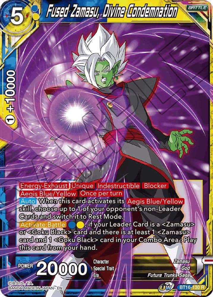 Fused Zamasu, Divine Condemnation