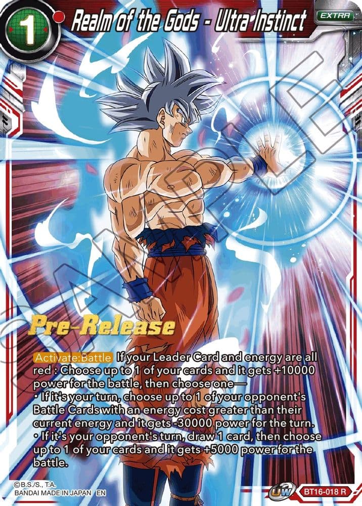 Realm of the Gods - Ultra Instinct (Pre-Release)