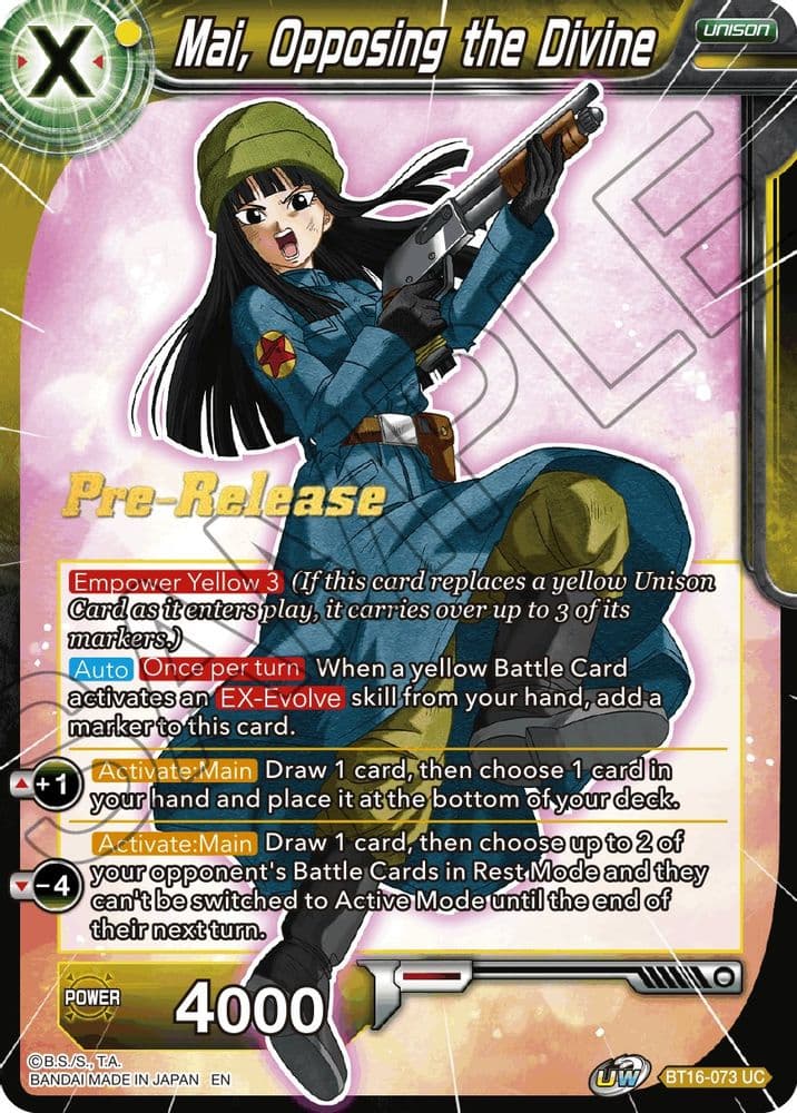 Mai, Opposing the Divine (Pre-Release)