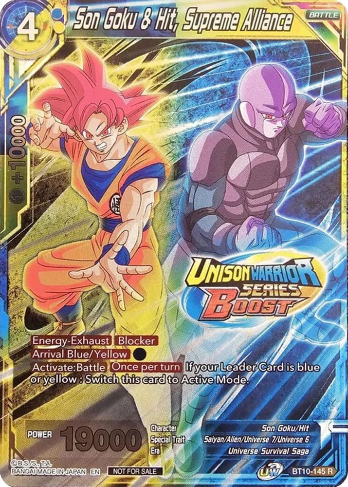 Son Goku & Hit, Supreme Alliance (Event Pack 08 · Alternate Foil)