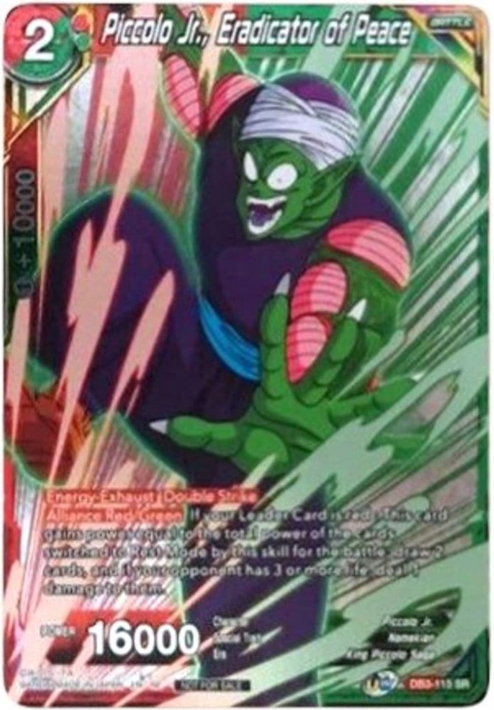 Piccolo Jr., Eradicator of Peace (Event Pack 09 · Alternate Foil)