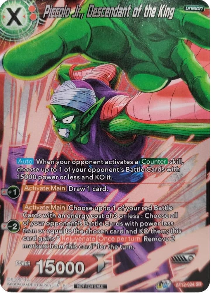 Piccolo Jr., Descendant of the King (Event Pack 09 · Alternate Foil)