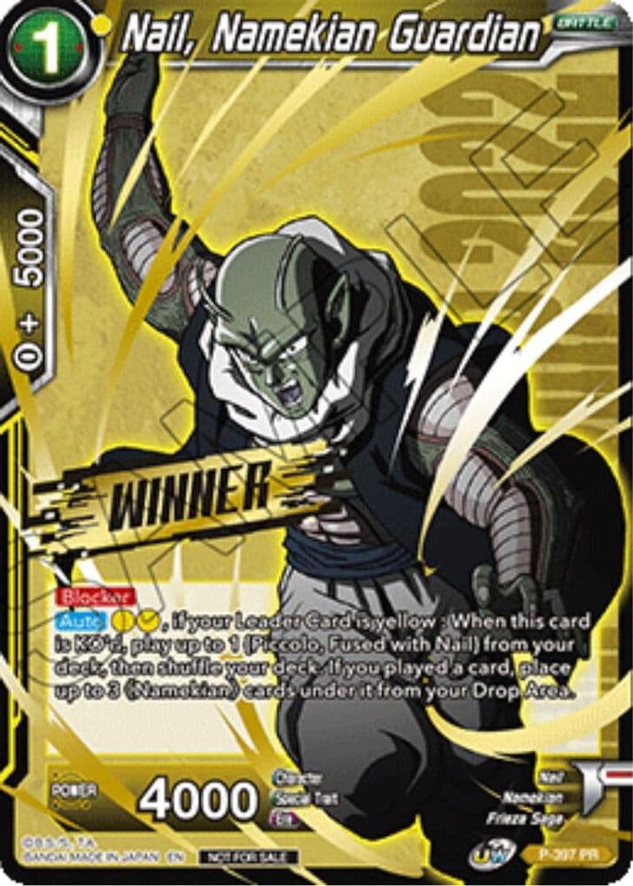 Nail, Namekian Guardian (Winner Stamped · Championship Pack 2022 Vol.1)