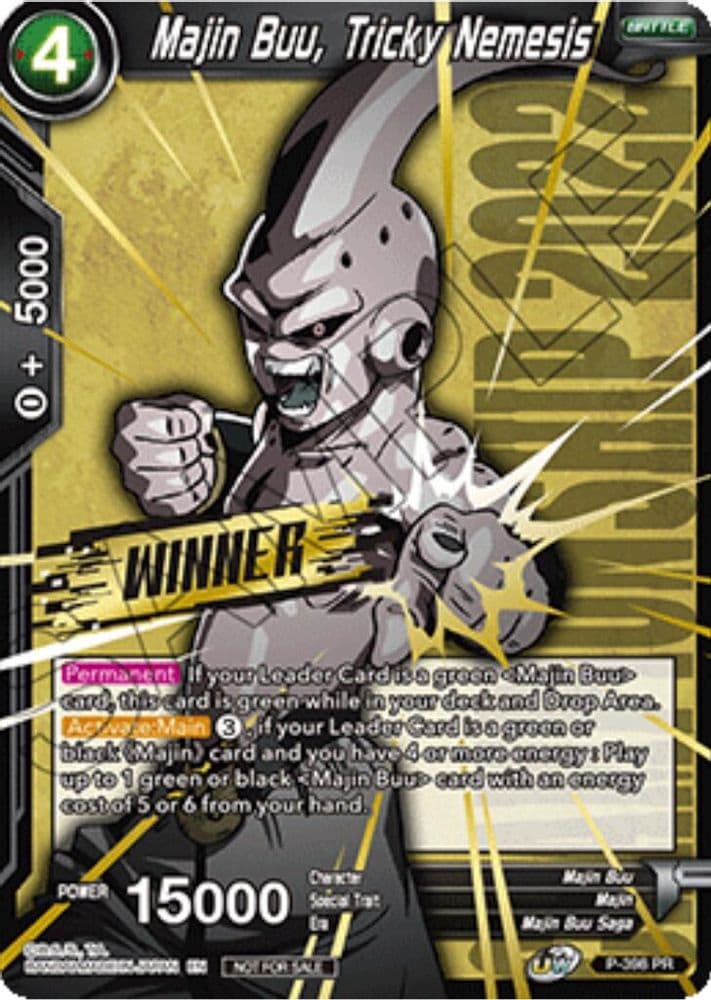 Majin Buu, Tricky Nemesis (Winner Stamped · Championship Pack 2022 Vol.1)