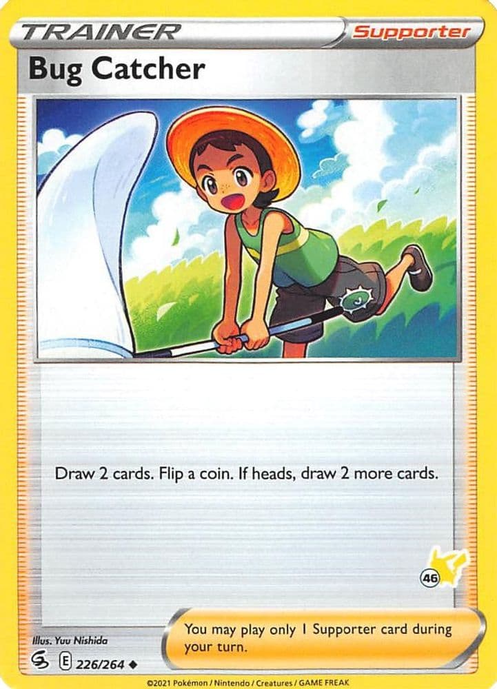 Bug Catcher (#46 Pikachu Stamped)