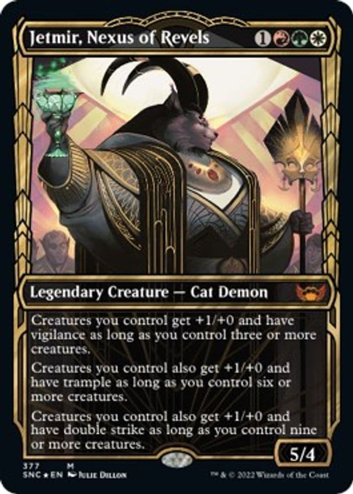 Jetmir, Nexus of Revels (Gilded Foil)