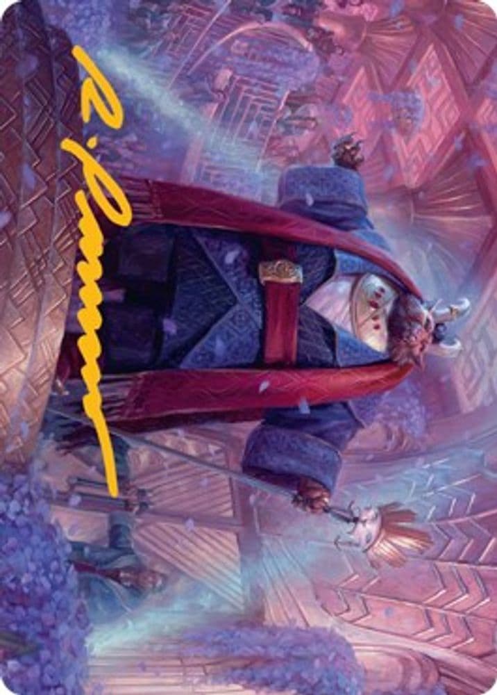 Jetmir, Nexus of Revels Art Card (27/81 · Gold-Stamped Signature)