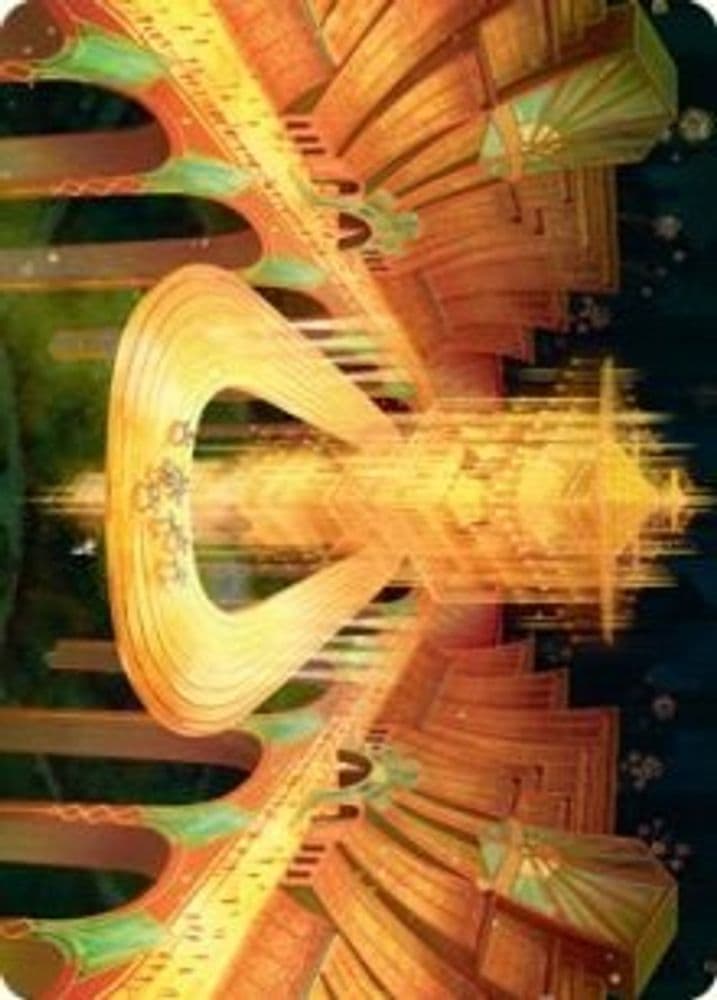 Racers' Ring Art Card