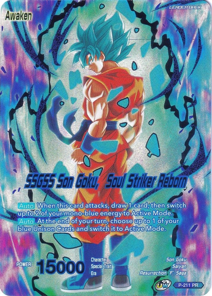 Super Saiyan God Son Goku // SSGSS Son Goku, Soul Striker Reborn