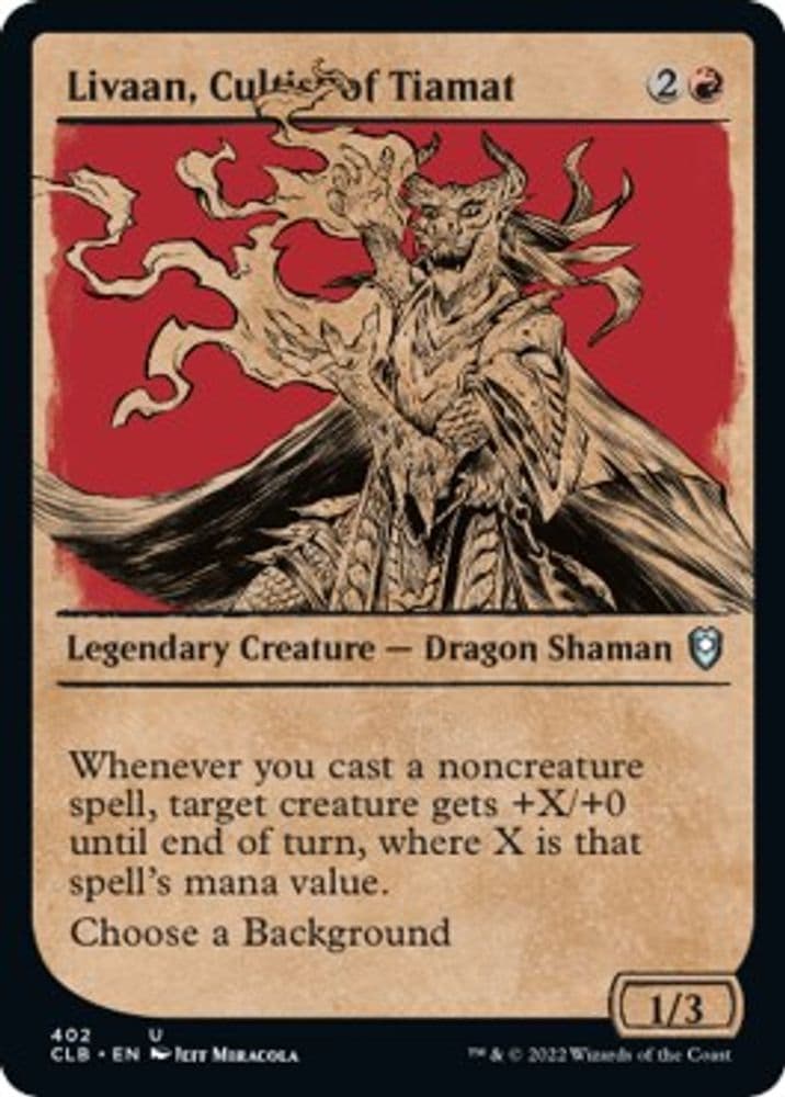 Livaan, Cultist of Tiamat (Showcase)