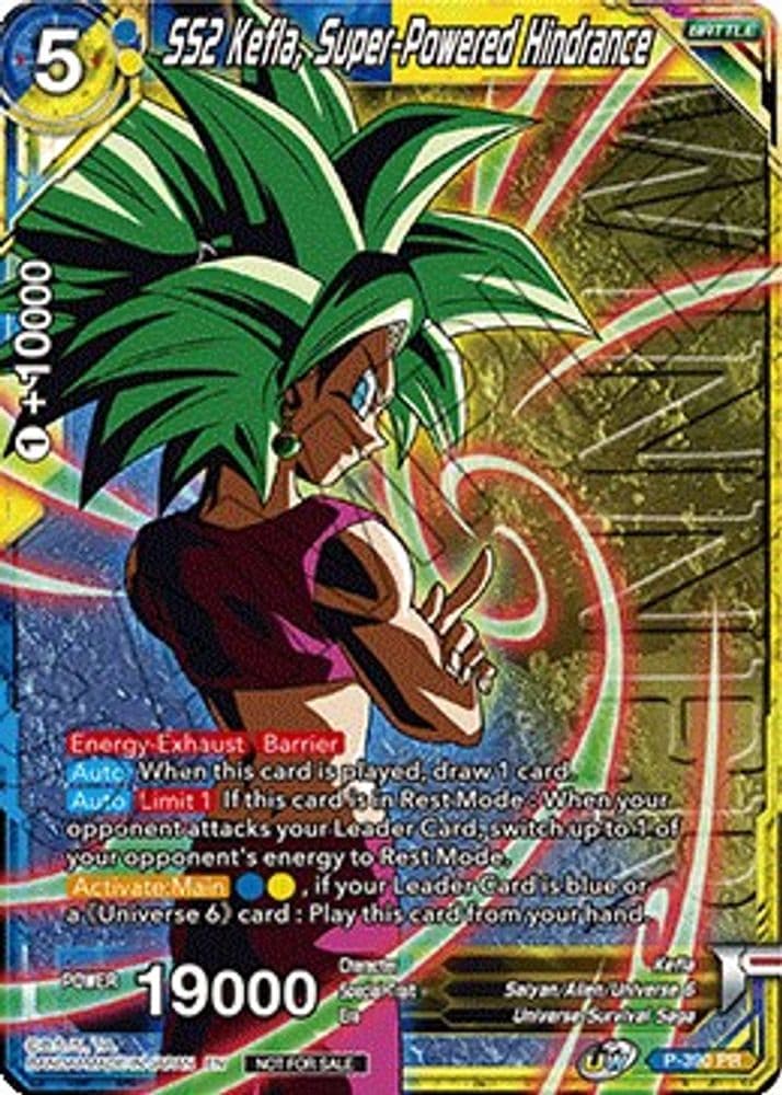 SS2 Kefla, Super-Powered Hindrance (Tournament Pack Vol. 8 · Winner)