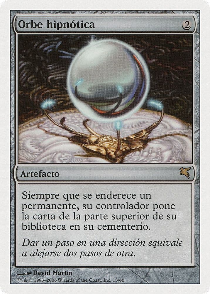 Mesmeric Orb (French)- "Orbe mesmérique"