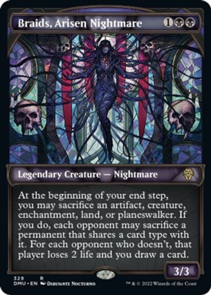 Braids, Arisen Nightmare (Textured Foil)