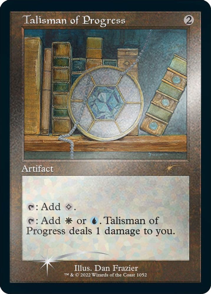 Talisman of Progress (Retro Frame · Foil Etched)