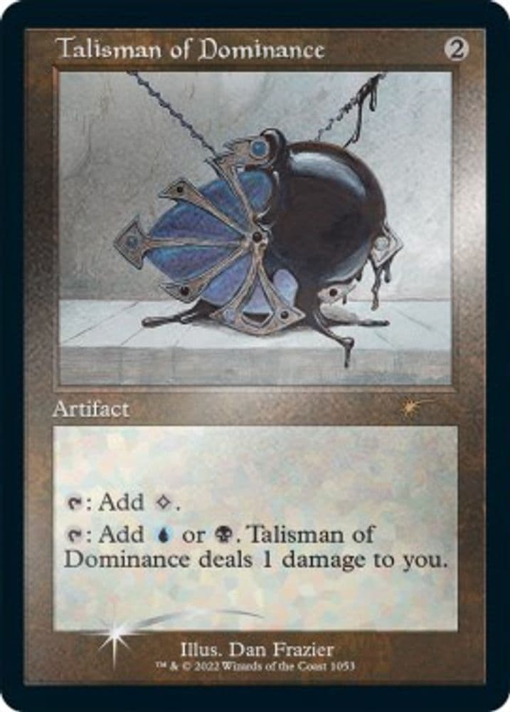 Talisman of Dominance (Retro Frame · Foil Etched)