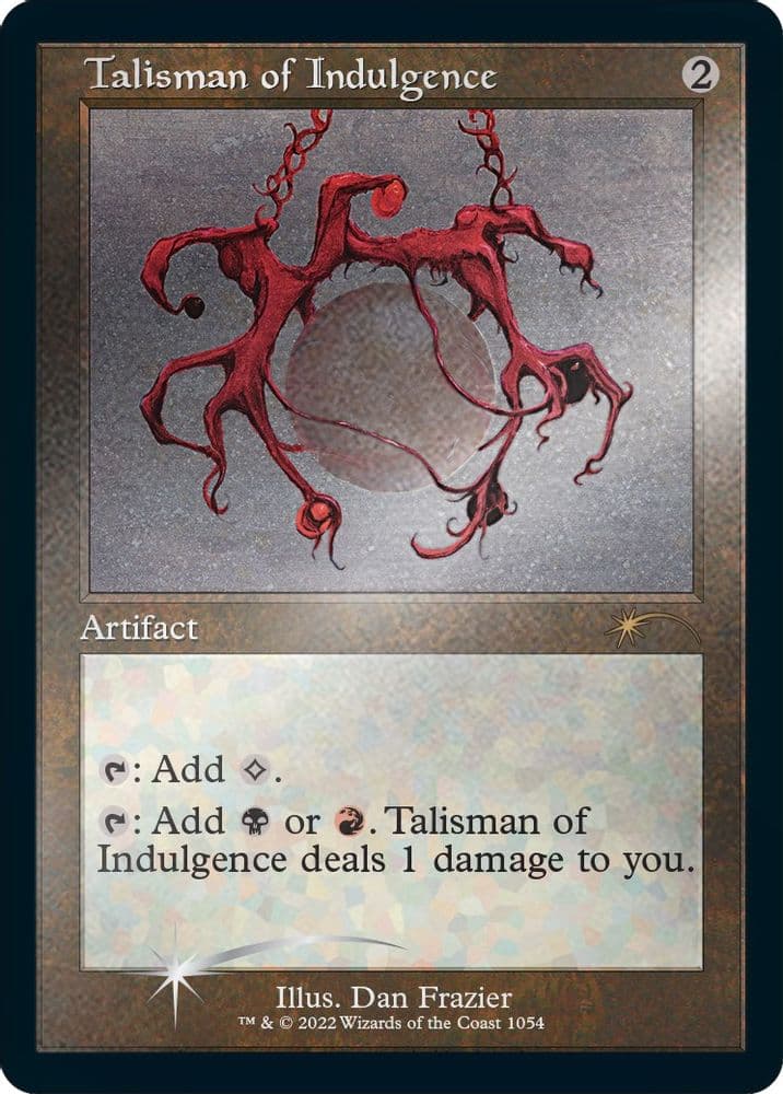 Talisman of Indulgence (Retro Frame · Foil Etched)
