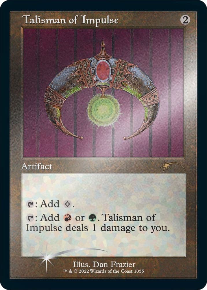 Talisman of Impulse (Retro Frame · Foil Etched)