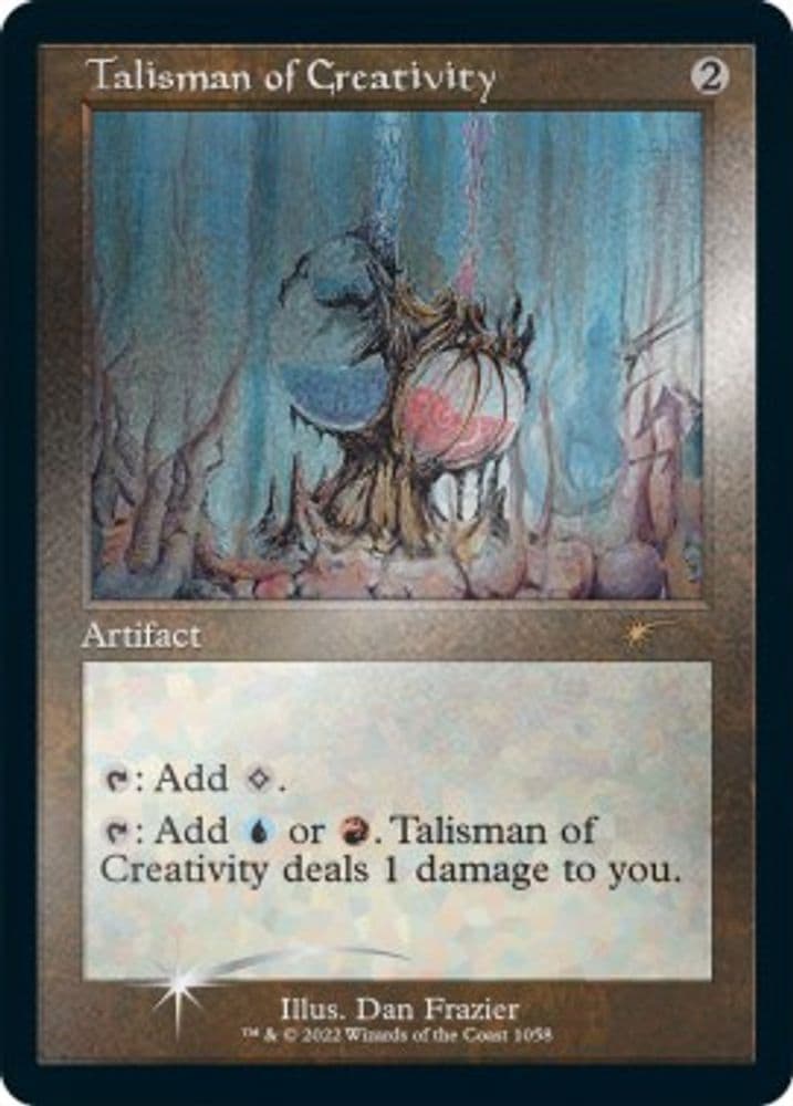 Talisman of Creativity (Retro Frame · Foil Etched)