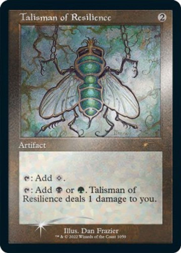 Talisman of Resilience (Retro Frame · Foil Etched)