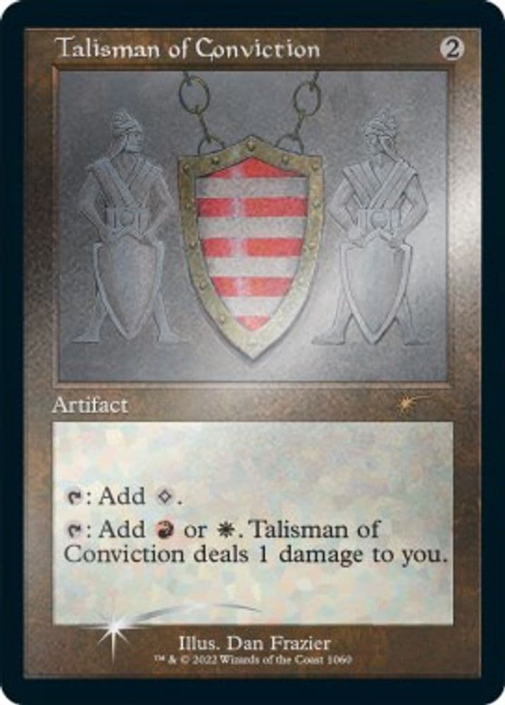 Talisman of Conviction (Retro Frame · Foil Etched)