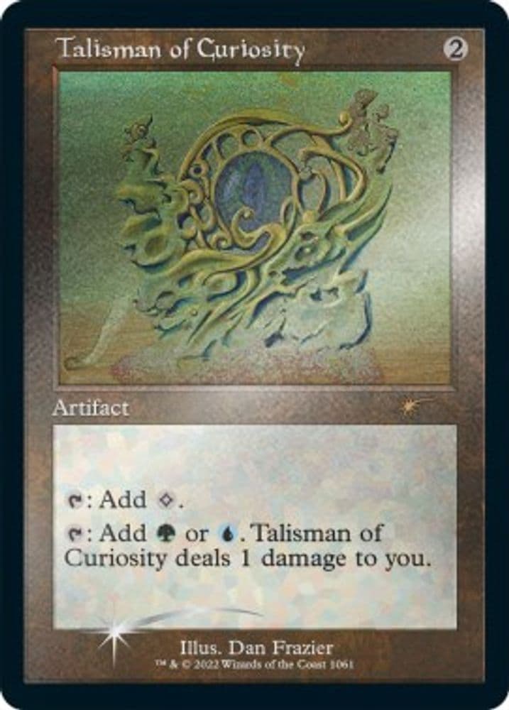Talisman of Curiosity (Retro Frame · Foil Etched)