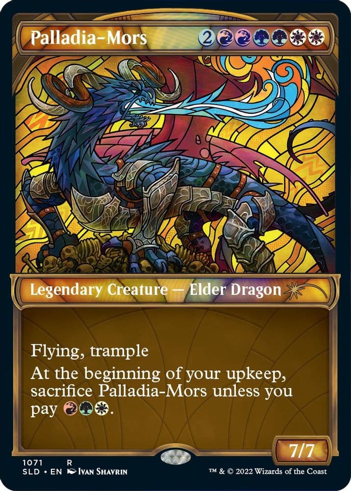 Palladia-Mors (Stained Glass) (Textured Foil)
