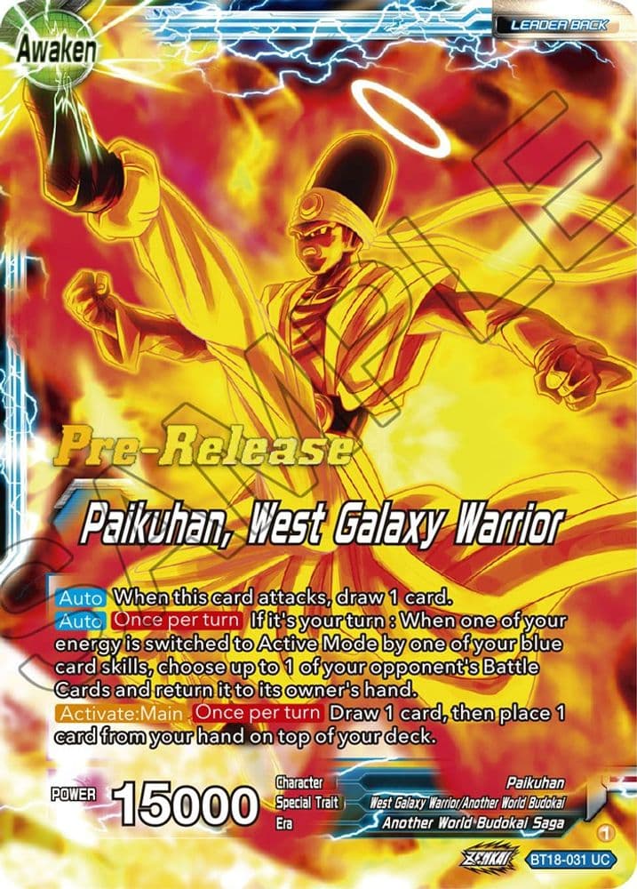Paikuhan // Paikuhan, West Galaxy Warrior (Pre-Release)