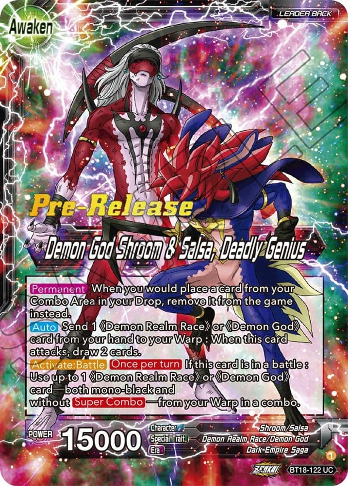 Shroom & Salsa // Demon God Shroom & Salsa, Deadly Genius (Pre-Release)