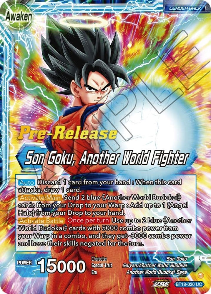 Son Goku // Son Goku, Another World Fighter (Pre-Release)