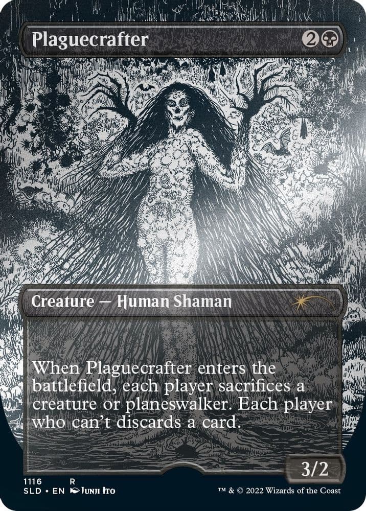 Plaguecrafter (Borderless · Foil Etched)