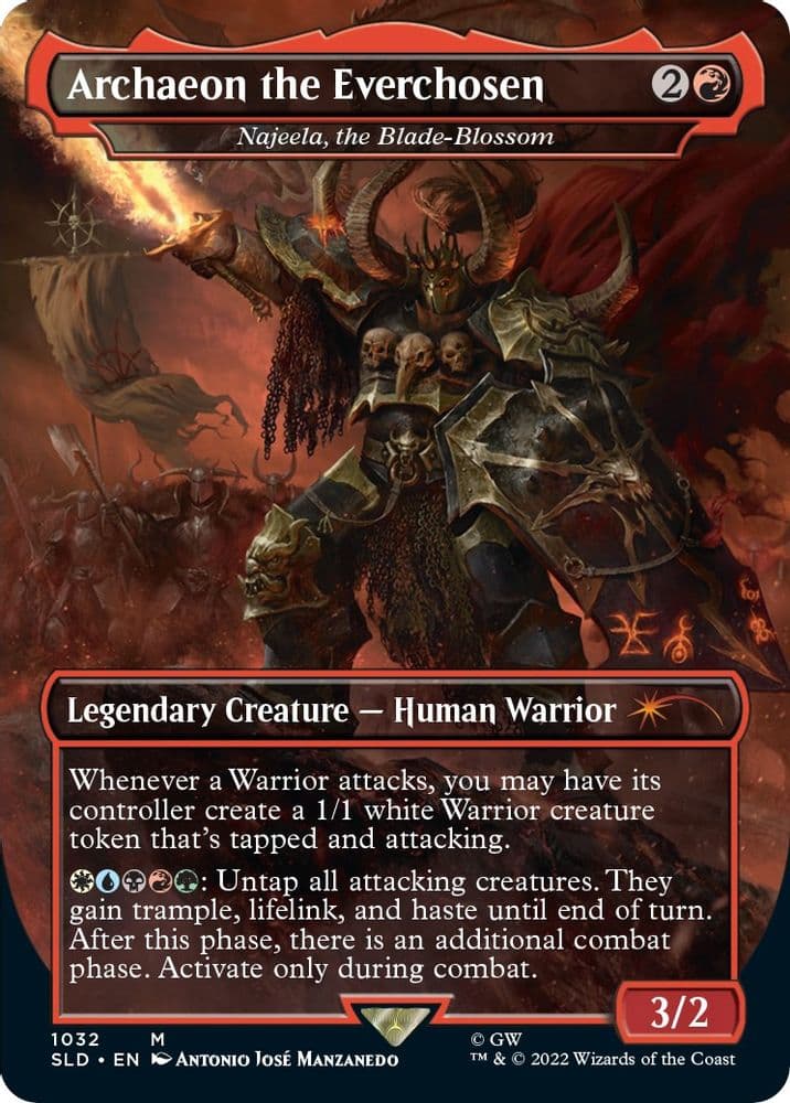 Archaeon the Everchosen - Najeela, the Blade-Blossom (Borderless)