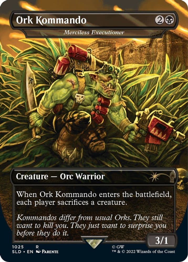 Ork Kommando - Merciless Executioner (Borderless)