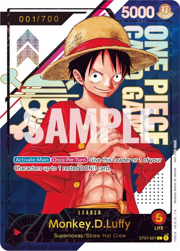 Monkey.D.Luffy (Serial Number)