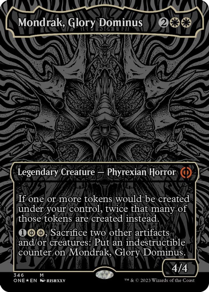 Mondrak, Glory Dominus (Oil Slick Raised Foil)